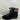 Crown & Ivy JUNE Black Suede Leather Lace Up Round Toe Ankle Boots Women Size 8M - Ufashion
