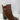 The Limited GIANNA Brown Leather Side Zip Block Heel Ankle Boots Womens Size 10M - Ufashion