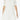 Tommy Hilfiger Short Sleeve Knee-Length Fit and Flare Chiffon, Ivory Size 10 - Ufashion