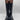 Vince Camuto Women's Amanyir Knee High Boot Black/Brown Size 6.5M - Ufashion