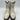Circle G Women's Pearl Embroidered Ankle Bootie White Size 6 - Ufashion