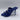 Alexander McQUEEN Women’s Double Buckle Punk Mule Sandals Blue Leather Size 38.5 - Ufashion