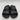 Crocs Unisex Baya Two-Strap Slide Sandals, Black Size 6M/8W - Ufashion