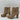 Naturalizer Flavio Women’s Zipper Platform Ankle Boots Beige Size 10M - Ufashion