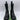 BOTTEGA VENETA Flash Black/Green Leather Chelsea Boots SIZE 38 - Ufashion