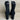 Etienne Aigner “MARELLE” Black Suede/Textile Round Toe Pull On Boots, Size 6.5M - Ufashion