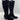 Rag & Bone Black Suede Round Toe Pull On Block Heel Knee High Boots Women’s 38.5 - Ufashion