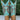 NWOB Circle G Women’s Honey/Turquoise Inlay & Embroidery Wide Square Toe Size 7M - Like New - Ufashion