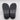 Crocs Unisex Classic Slide Sandals, Black Size 2M/4W - Very Good - Ufashion