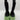 BOTTEGA VENETA Flash Black/Green Leather Chelsea Boots SIZE 36.5 - Very Good - Ufashion