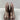 UGG Classic Short II Rose Gold Leather Sheepskin Lined Pull On Boots Girl Size 4 - Very Good - Ufashion