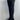 Stuart Weitzman Black Suede/Fabric Pull On Block Heel Knee High Boots Womens 8.5 - Very Good - Ufashion