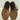 Liberty Black Floral Embroidered Brown Leather ZIP Snip Toe Western Boots Size 7 - Ufashion