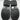 SKECHERS Work Burgin-Coralrow Black Size 9.5 - Ufashion