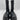 Women’s Valentino Atelier 03 Rose Edition Rubber Boot Black Size 36 - Ufashion