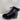 Marc Fisher BRYLEE Black Suede/Leather Lace Up Block Heel Ankle Boots Womens 7 M - Ufashion