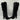 ALEXANDRE BIRMAN Lolita Black Shearling Lined/Leather Knee High Boots, Size 37.5 - Very Good - Ufashion