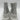 Alexander McQueen Men's Treadslick High Top Lug Sole Sneakers Silver Size 44 - Very Good - Ufashion