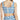 NWT Steve Madden Apparel Women's Layla Top, Blue Danube Size S - Ufashion