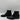 CAVALLI CLASS Animal Embossed Leather Chelsea Boots Black Size 42.5 - Very Good - Ufashion