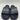 Alexander McQueen Navy Rubber Logo Pool Slide Sandals Women’s Size 43M - Very Good - Ufashion