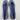 Women’s Rothy’s The Flat Round Toe Rare Blue With Reflective Stripe Size 5.5 - Like New - Ufashion