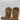Circle G Embroidered Inlay Brown Leather Square Toe Western Boots Women’s 7.5M - Very Good - Ufashion