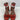 Givenchy ELEGANT Red Studded Suede Ankle Strap Block Heel Sandals Women’s 38.5 - Very Good - Ufashion