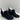 NWOB Journee Collection MYLEE Black Fabric Round Toe Pull On Wedge Ankle Boots 8 - Very Good - Ufashion