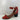 Givenchy ELEGANT Red Studded Suede Ankle Strap Block Heel Sandals Women’s 38.5 - Very Good - Ufashion