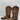 Circle G Women’s Sand Leather Flowered Embroidery Boots Size 9M - Like New - Ufashion