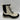 Circus by Sam Edelman BRADLEY White/Black Round Toe Lace Up Lug Sole Booties, 7M - Very Good - Ufashion