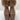 Bcbgeneration Pelica Faux Leather Embossed Combat & Lace-up Boots Brown 8.5 - Very Good - Ufashion