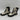 Circus by Sam Edelman BRADLEY White/Black Round Toe Lace Up Lug Sole Booties, 7M - Very Good - Ufashion