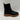 STEVE MADDEN Armond Black Faux Leather Lug-Sole Pull On Chelsea Boots Size 8M - Very Good - Ufashion
