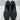 Stuart Weitzman Black Suede/Fabric Pull On Block Heel Knee High Boots Womens 6.5 - Very Good - Ufashion