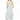 NWT MICHAEL KORS Womens Blue Striped Ruffled SunDress Twilight Blue Size XS - Ufashion