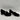 JOURNEE COLLECTION Malleah Black Fabric Moc Toe Slip On Block Heel Loafers, 10WD - Very Good - Ufashion