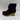 UGG Thebes Black Suede Fur Lined Square Toe Slip On Platform Clogs, Size 6 - Ufashion