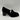 JOURNEE COLLECTION Malleah Black Fabric Moc Toe Slip On Block Heel Loafers, 10WD - Very Good - Ufashion
