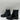 Stuart Weitzman Women's Lodge Brogue Chelsea Booties Black Size 5B/35.5 - Very Good - Ufashion