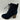 Journee Collection BAYLOR Navy Fabric Round Toe Lace/Zip Up Booties Size 7 - Very Good - Ufashion
