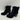 Journee Collection BAYLOR Navy Fabric Round Toe Lace/Zip Up Booties Size 7 - Very Good - Ufashion