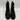 Journee Collection IVETTE Black Vegan Pull On Lug Sole Chelsea Boots, Size 9 - Very Good - Ufashion