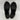 DKNY Logan Black Nylon Round Toe Front Zip Lug Sole Ankle Boots, Size 8.5M - Very Good - Ufashion