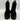 Journee Collection IVETTE Black Vegan Pull On Lug Sole Chelsea Boots, Size 9 - Very Good - Ufashion