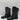 Stuart Weitzman Women’s Maverick Leather Motorcycle Boots Black Size 10B/40.5 - Very Good - Ufashion