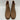 Lucky Brand PATTRIK Brown Leather Round Toe Side Zip Block Heel Booties, Size 6M - Very Good - Ufashion
