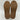 Lucky Brand PATTRIK Brown Leather Round Toe Side Zip Block Heel Booties, Size 6M - Very Good - Ufashion