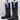 Women’s Geox Drawelleh Snakeskin Embossed Leather Boots Black Size 38 - Very Good - Ufashion